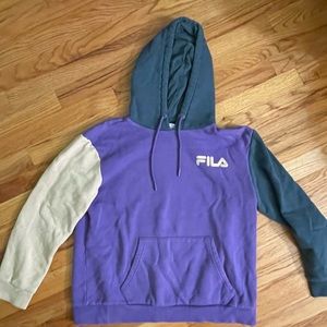 Urban Outfitters FILA colorblock sweatshirt size S